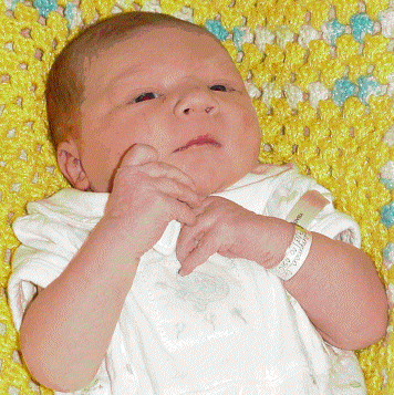 pix of newborn Matthew